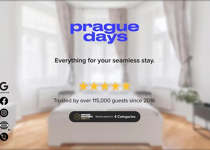 Days - Three-bedroom With Balcony * Prag